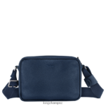 Men Navy Longchamp Le Foulonne Camera bag Bags L064081118 - Image 4