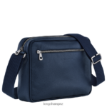 Men Navy Longchamp Le Foulonne Camera bag Bags L064081120 - Image 3