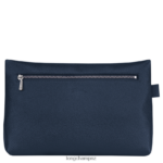 Men Navy Longchamp Le Foulonne Toiletry case Bags L06408871 - Image 3