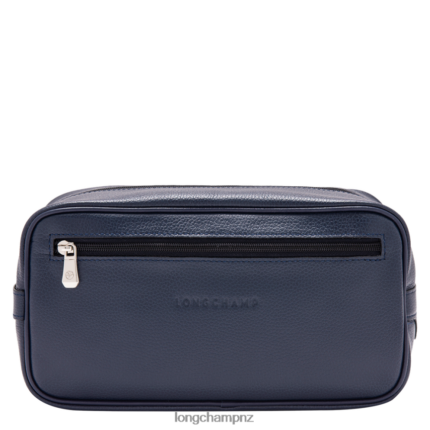 Men Navy Longchamp Le Foulonne Toiletry case Bags L06408873