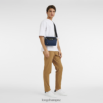 Men Navy Longchamp Le Pliage Energy Camera bag Bags L06408338 - Image 2