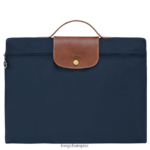 Men Navy Longchamp Le Pliage Original Briefcase Bags L06408488