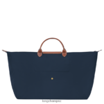 Men Navy Longchamp Le Pliage Original Travel bag Bags L06408815 - Image 4