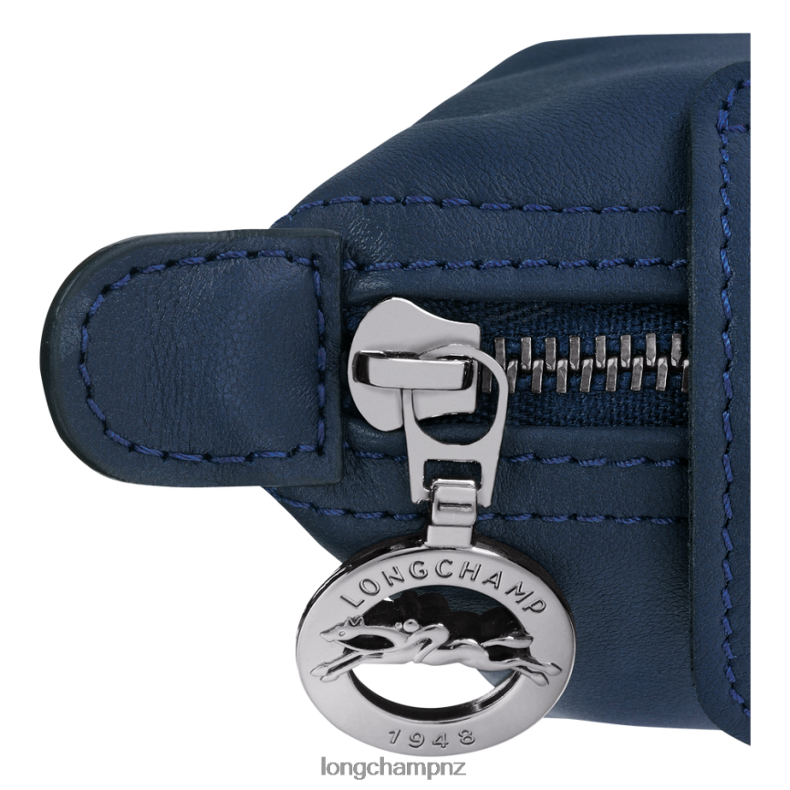 Men Navy Longchamp Le Pliage Xtra Coin purse Leather Goods L06408547 - Image 3