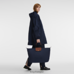 Men Navy Longchamp X D'heygere Travel bag / Backpack Bags L06408835 - Image 8