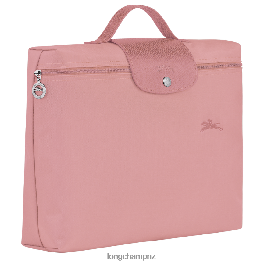 Men Petal Pink Longchamp Le Pliage Green Document folder Bags L06408498 - Image 2