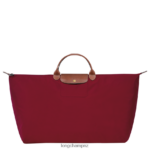 Men Red Longchamp Le Pliage Original Travel bag Bags L06408814