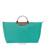 Men Turquoise Longchamp Le Pliage Original Travel bag Bags L06408816
