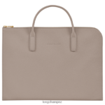Men Turtledove Longchamp Le Foulonne Briefcase Bags L06408473