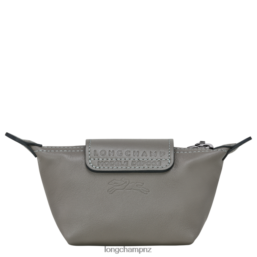 Men Turtledove Longchamp Le Pliage Xtra Coin purse Leather Goods L06408548 - Image 2