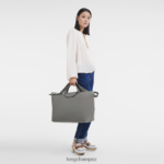 Men Turtledove Longchamp Le Pliage Xtra Travel bag Bags L06408785 - Image 2