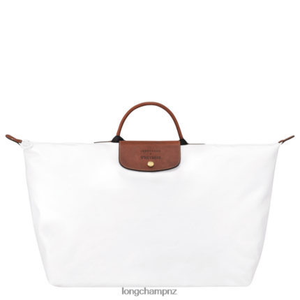 Men White Longchamp X D'heygere Travel bag / Backpack Bags L06408833