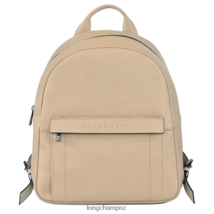 Women Beige Longchamp 3D Backpack Bags L06408431