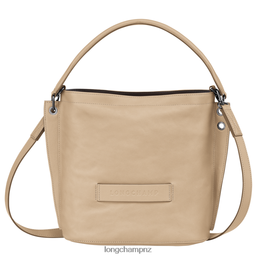 women_beige_longchamp_3d_crossbody_bag_bags_l06408313.png Women Beige Longchamp 3D Crossbody bag Bags L06408313 - Image 1