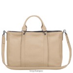 Women Beige Longchamp 3D Handbag Bags L06408182 - Image 4
