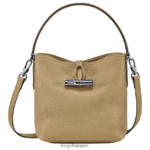 Women Beige Longchamp Roseau Essential Bucket bag Bags L0640893