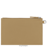 Women Beige Longchamp Roseau Essential Pouch Leather Goods L06408691 - Image 3