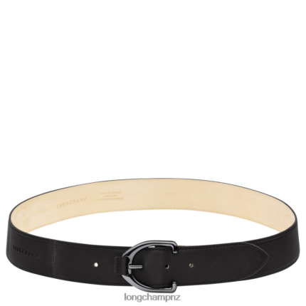 Women Black Longchamp 3D belt Accessories L06408947