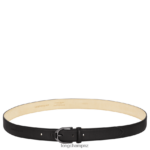 Women Black Longchamp 3D belt Accessories L06408949