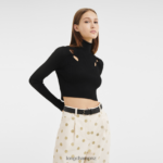 Women Black Longchamp 3D belt Accessories L06408949 - Image 3