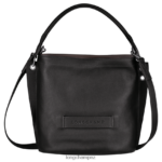 Women Black Longchamp 3D Crossbody bag Bags L06408312