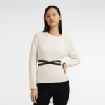 Women Black Longchamp Box-Trot belt Accessories L06408945 - Image 2