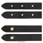 Women Black Longchamp Box-Trot belt Accessories L06408945 - Image 5