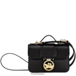 Women Black Longchamp Box-Trot Crossbody bag Bags L06408235