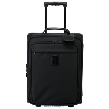 Women Black Longchamp Boxford Suitcase Bags L06408846