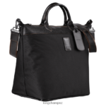 Women Black Longchamp Boxford Travel bag Bags L06408762 - Image 3