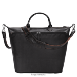 Women Black Longchamp Boxford Travel bag Bags L06408762 - Image 4