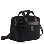 Women Black Longchamp Boxford Travel bag Bags L06408774 - Image 2