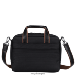 Women Black Longchamp Boxford Travel bag Bags L06408774 - Image 3