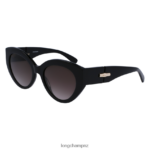 Women Black Longchamp Fall/Winter 2022 Collection Sunglasses Accessories L06408900 - Image 2