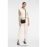 Women Black Longchamp Le Foulonne Crossbody bag Bags L06408261 - Image 2