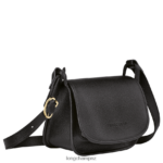 Women Black Longchamp Le Foulonne Crossbody bag Bags L06408261 - Image 3