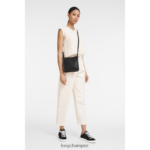 Women Black Longchamp Le Foulonne Crossbody bag Bags L06408273 - Image 2