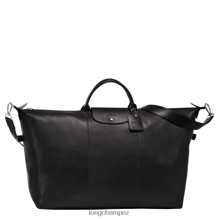 women_black_longchamp_le_foulonne_travel_bag_bags_l06408827.png Women Black Longchamp Le Foulonne Travel bag Bags L06408827 - Image 1