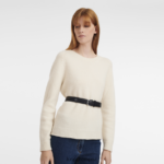 Women Black Longchamp Le Pliage belt Accessories L06408917 - Image 2