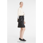 Women Black Longchamp Le Pliage City Crossbody bag Bags L06408223 - Image 2