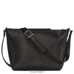 Women Black Longchamp Le Pliage City Crossbody bag Bags L06408223 - Image 4