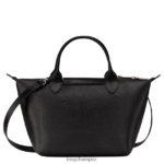 Women Black Longchamp Le Pliage City Top handle bag Bags L0640887 - Image 3