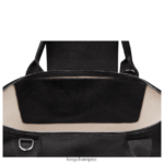 Women Black Longchamp Le Pliage City Top handle bag Bags L0640887 - Image 4