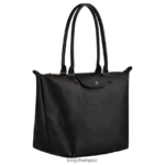 Women Black Longchamp Le Pliage City Tote bag Bags L06408348 - Image 3