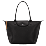 Women Black Longchamp Le Pliage City Tote bag Bags L06408352