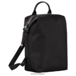 Women Black Longchamp Le Pliage Energy Backpack Bags L06408423 - Image 2