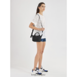 Women Black Longchamp Le Pliage Energy Handbag Bags L0640868 - Image 2