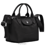 Women Black Longchamp Le Pliage Energy Handbag Bags L0640868 - Image 3