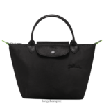 Women Black Longchamp Le Pliage Green Handbag Bags L06408186