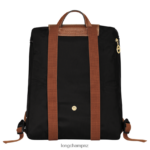 Women Black Longchamp Le Pliage Original Backpack Bags L06408441 - Image 4